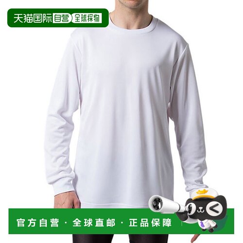 日本直邮ASICS 长袖训练长袖T恤男式女式男女通用 2033A111-100