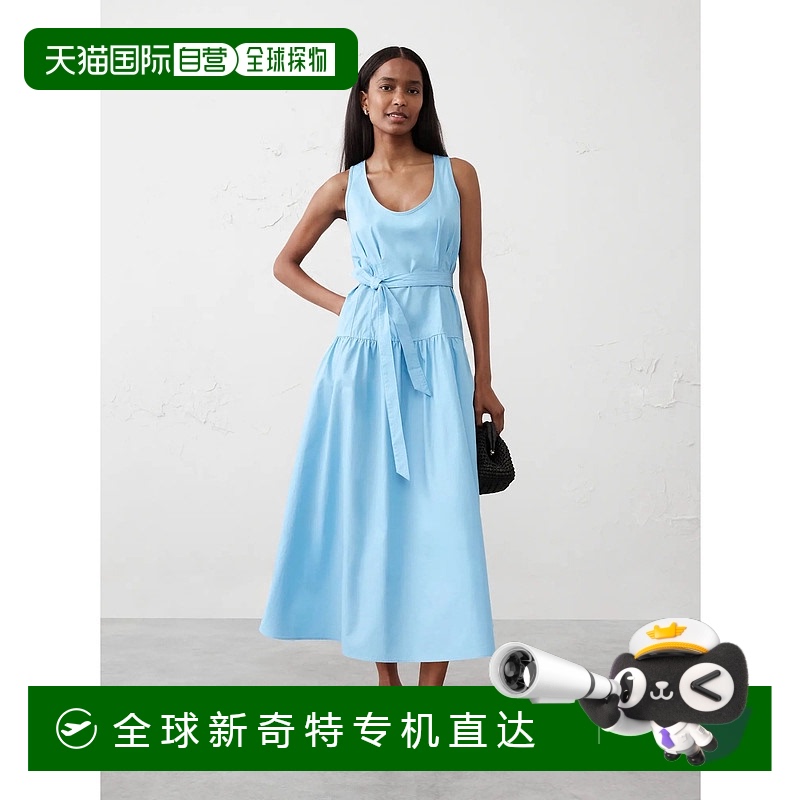 1h可退 日本直邮BANANA REPUBLIC 女士收腰中长连衣裙 772784