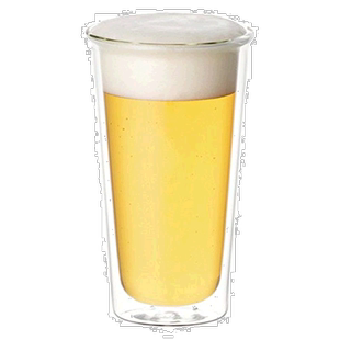 【日本直邮】KINTO CAST大容量玻璃杯啤酒杯340ml 21432餐具