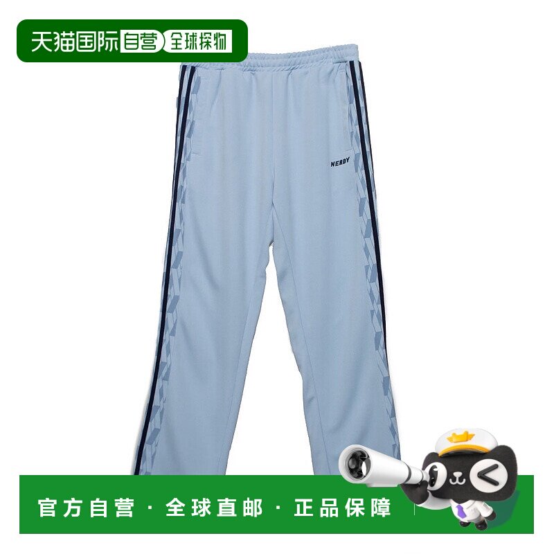日本直邮NERDY 符号图案拼接运动裤 [NE8621EU00202]