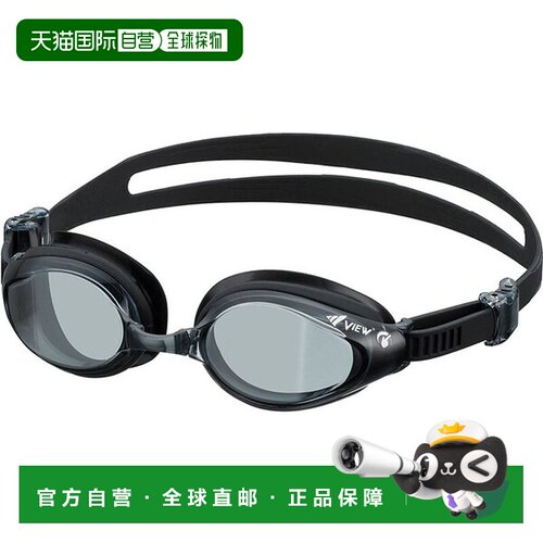 日本直邮VIEW V640SA-BK 成人健身游泳镜