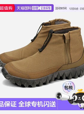 日本直邮SALOMON SNOWCLOG MID 男士雪地凉鞋中帮运动鞋中帮黑色/