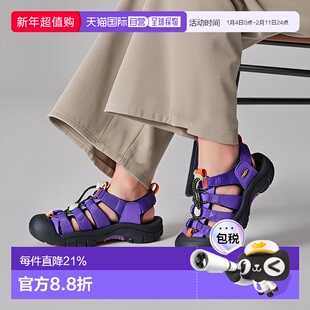 日本直邮Ankorau x KEEN Newport Retro 时尚舒适 溯溪鞋 男款 紫