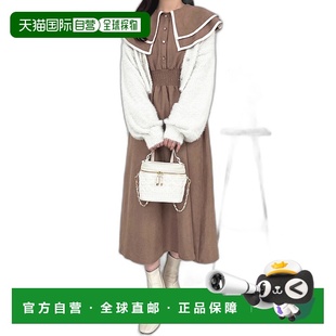 235023 女士双领收腰连衣裙 日本直邮apres jour