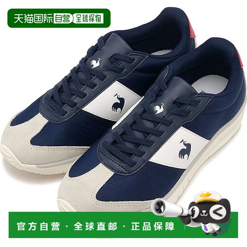 日本直邮le coq sportif LCS QUARTZ NVRD 运动鞋 深蓝/红 LU5FSN