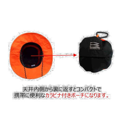 Kohinata Cap 便携式防水唇帽黑色 10341