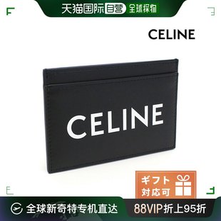 黑色钱包 CELINE 10B70 皮革 自营｜Celine 卡包男士