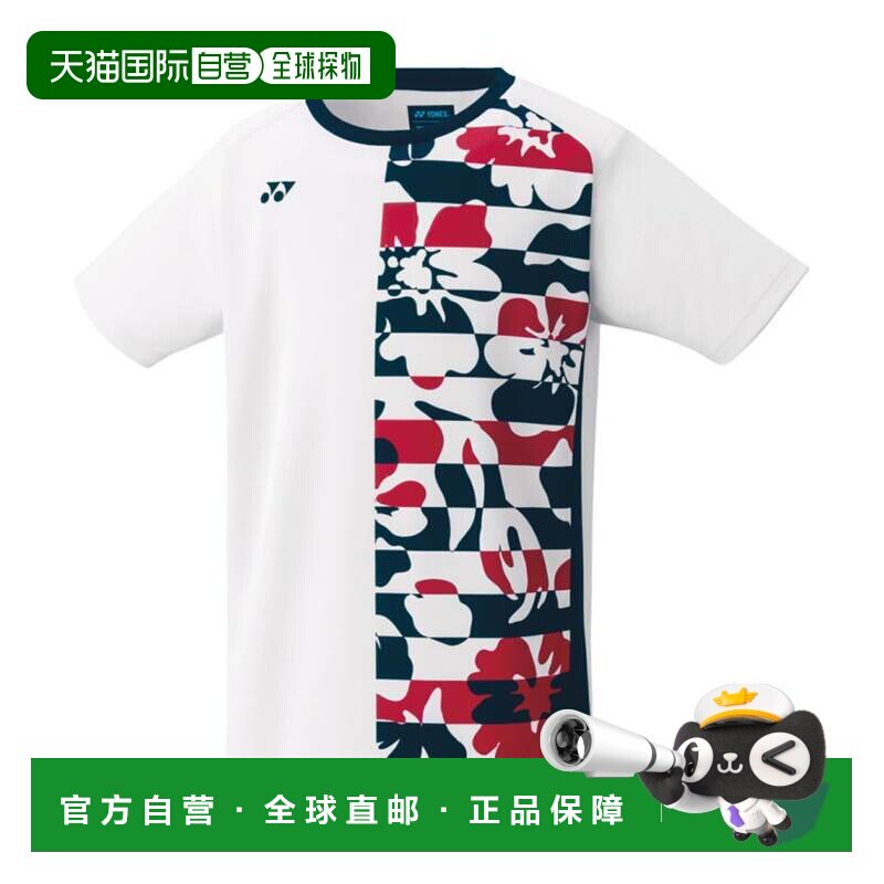 日本直邮尤尼克斯YONEX青少年网球比赛短袖上衣队服防紫外线吸汗