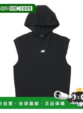 日本直邮New Balance 棒球无袖轻量连帽打底衫 MT41706BK