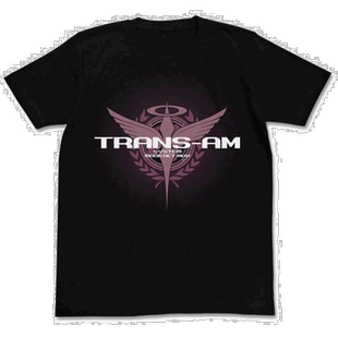 【日本直邮】cospa 机动战士高达00 Trans-Am T恤黑色L码