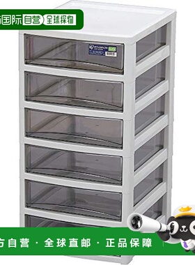 【日本直邮】IRIS OHYAMA 储物柜 OCE-600R 浅灰色 浅型6层 办公