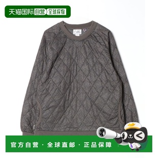 几何提花绗缝圆领外套 1h可退 男女同款 master 轻薄 日本直邮gym