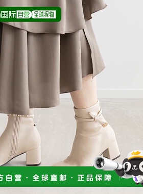 日本直邮RANDA 2WAY丝带腰带短靴 RA041BW15064 黑色