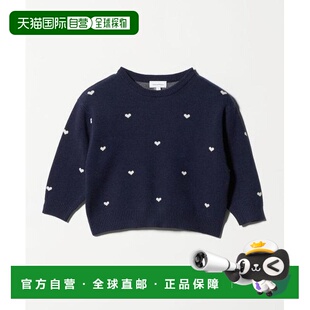 1h可退 日本直邮green label relaxing 爱心提花套头衫