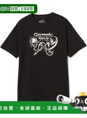 1h可退 日本直邮ANTI HERO GRIMPLE STIX 男士图案印花T恤 110813