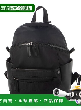 日本直邮Y'SACCS 尼龙塔夫绸×再生皮革日常迷你背包 YS1509AW142