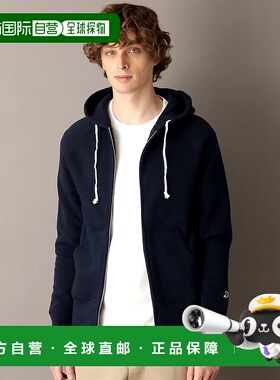 日本直邮DRESSTERIOR 经典吊里毛拉链连帽派克大衣 DR1233EM30159