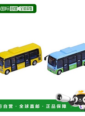 KATO建筑模型23-600B日野汽车黄色&天蓝色模型