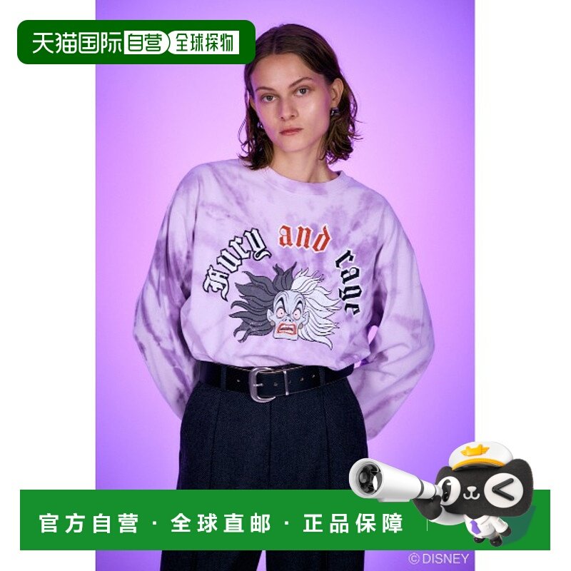 日本直邮Disney 女士长袖扎染印花T恤 010HA8900751女装,女装/女士精品,T恤,淘宝优惠券,粉丝福利购,淘宝优惠卷