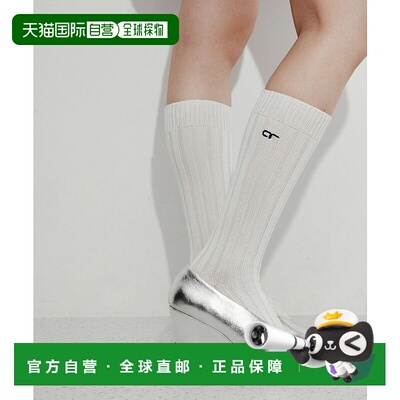 1h可退 日本直邮Adam et Rope' 女士AR标志棉质短袜 2024AGAR0404