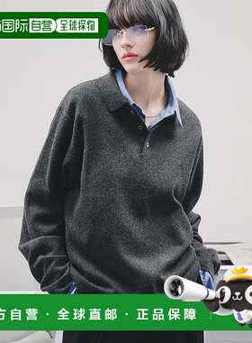 1h可退 日本直邮selle glant 男女同款 高密度针织 Polo 衫 短款