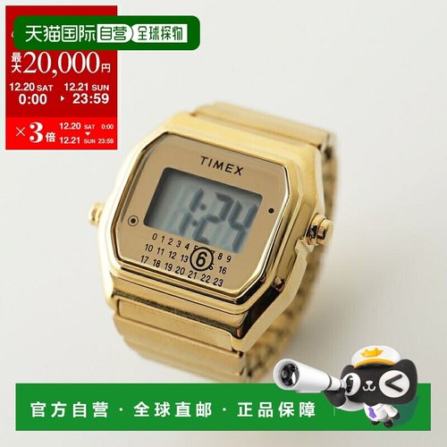日本直邮MM6 x TIMEX 联名款戒指腕表M/L T80 TW2Y50200QY男士数3