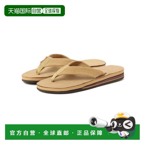 1h可退 日本直邮RAINBOW SANDALS 女士双层皮质沙滩凉鞋 舒适耐用