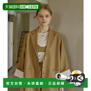 1h可退 日本直邮Alumu. 女装 袖口设计 长款西装外套 可搭配套装