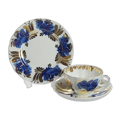日本直邮Imperial Porcelain（帝国瓷器）花园 3 件套