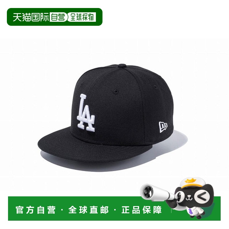 日本直邮New Era 青年 9FIFTY 洛杉矶道奇队 黑色白色 14524538