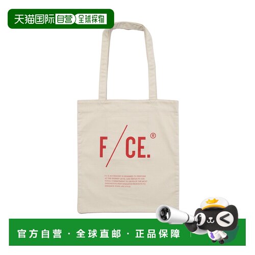 日本直邮F/CE. 男女同款 LOGO帆布托特包 FCA3225【付后1h可退】