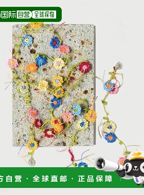 1h可退 日本直邮45R 钩针花项链礼物