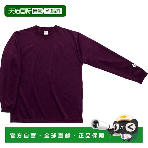 日本直邮CONVERSE 男式长T恤 功能性T恤 练习服一点篮 CB291324L-