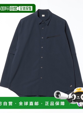 1h可退 日本直邮β MEN 男士透气2WAY袖休闲衬衫 2727II06204