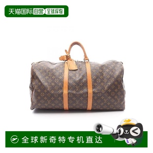 1h可退 日本直郵中古LV路易威登男包B級9新keepall60旅行袋60涂層