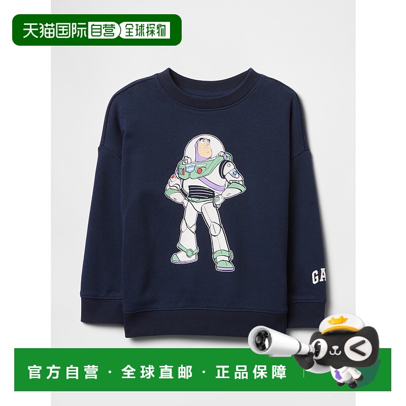 1h可退 日本直邮GAP 迪士尼米奇儿童卫衣长袖圆领 575384