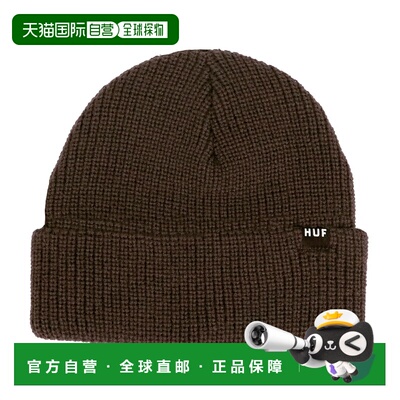 日本直邮HUF USUAL BEANIE 男士针织帽 低针距加厚 街头风 秋冬款