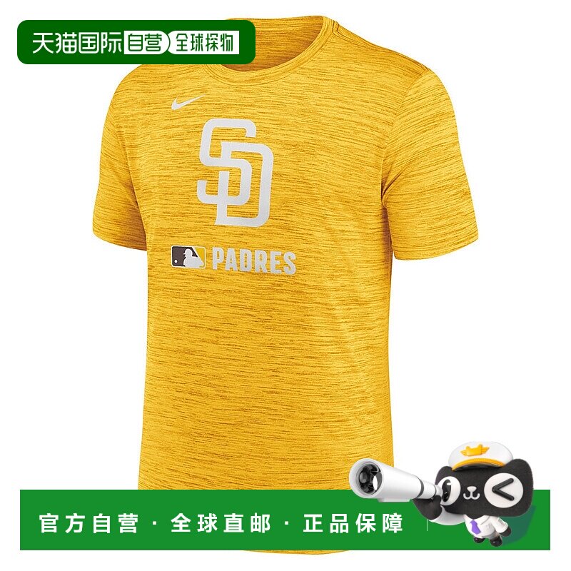 日本直邮MLB-MLB（男士）棒球穿着速度短袖T恤T恤San Diego Padre