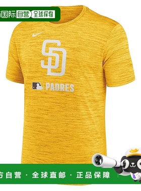 日本直邮MLB-MLB（男士）棒球穿着速度短袖T恤T恤San Diego Padre