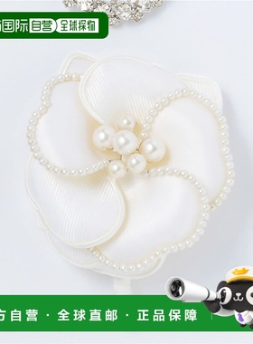 1h可退 日本直邮23区 女士 小巧珍珠装饰 花瓣胸花 ZZ3DLS0008