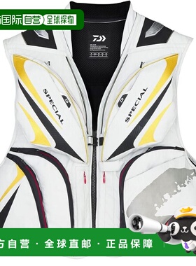 【日本直邮】达亿瓦DV-1124F 浅灰色钓鱼背心 2XL码