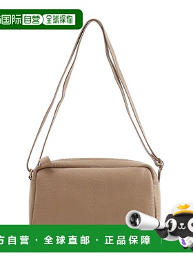 1h可退 日本直邮COOCO 女士牛革横款盒式单肩包 2513111303斜挎包