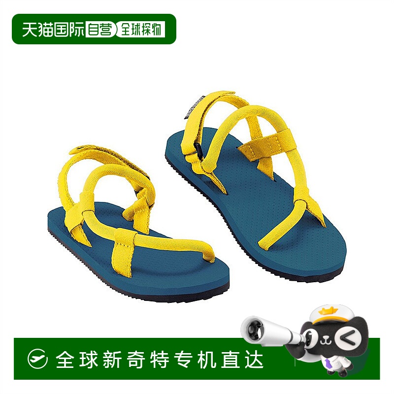 日潮跑腿Montbell蒙贝欧儿童凉鞋平底舒适1129513足下工业 正品
