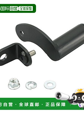 【日本直邮】Kitaco短杆支架稳架不晃经久耐用轻硬黑色563-080001