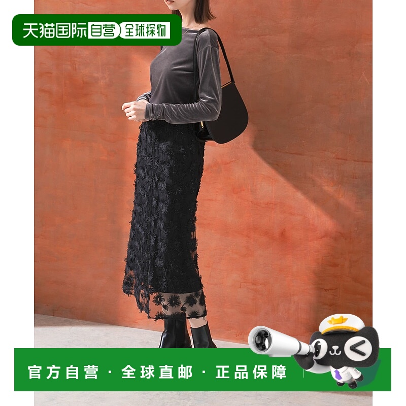 1h可退 日本直邮URBAN RESEARCH ROSSO WOMEN 女装 花刺绣透视网