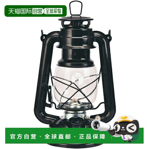 日本直邮Captain Stag CS 油灯中号黑色户外灯/灯笼UK0508
