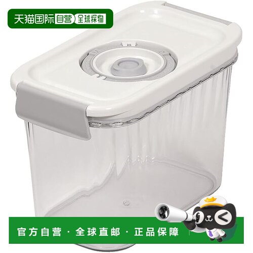 【日本直邮】珍珠金属真空保存罐 1200ml 细长型 HC-1240