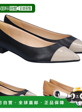 日本直邮Fabio Rusconi 女士双色尖头高跟鞋 F5082