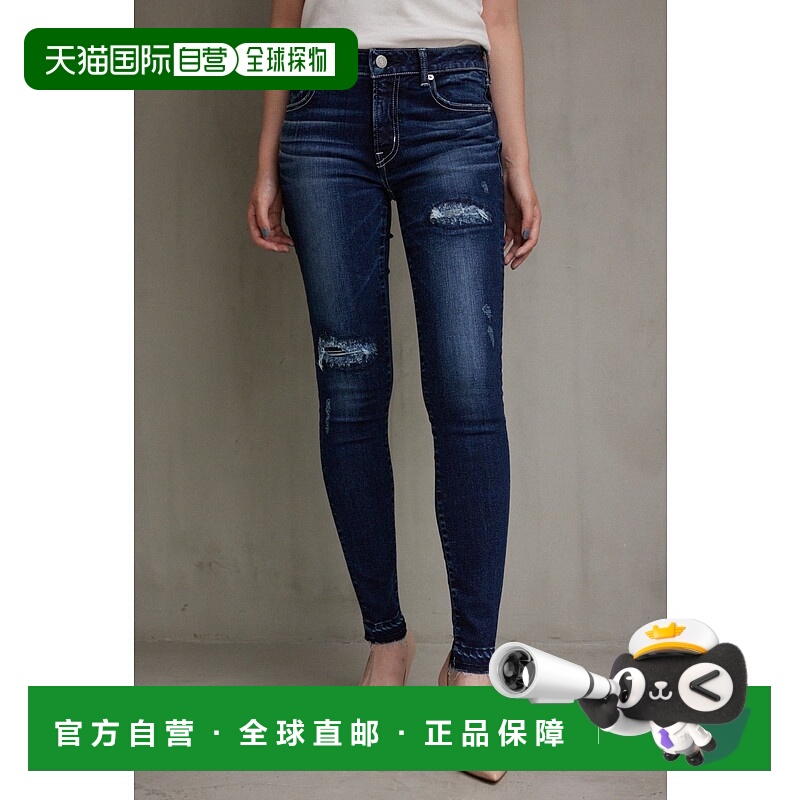 日本直邮MOUSSY AZUL DENIM牛仔裤紧身裤