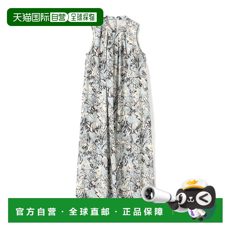 1h可退 日本直邮TOMORROWLAND 女士鸟 印花背心连衣裙 1306520640